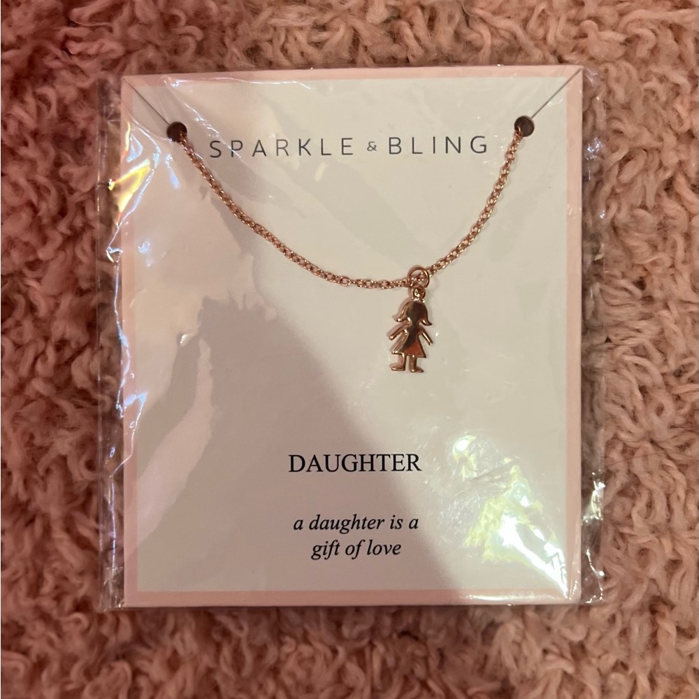 Sparkle & Bling Gold Necklace